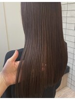 リールヘア 千早店(rire hair)&nbsp;髪質改善カラー☆チョコレートブラウンカラー