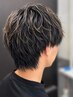 メンズハイライト+カット+tr ¥12000
