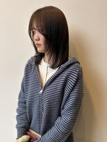 ロックス バイ マグ 松本(rocks BY MAG)&nbsp;大人可愛いダブルカラーショコラブラウン似合わせレイヤーカット