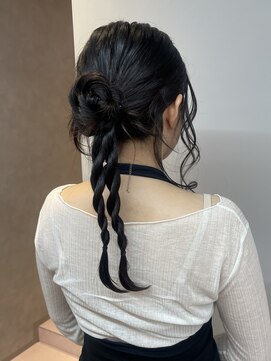 スリー 博多(THREE...) おだんごヘアセット