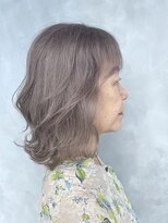 アコ(Aco)&nbsp;明るい白髪染め/グレーベージュ/くすみベージュ