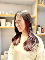 ヌー ノエラ(nu Noella)&nbsp;インナーカラー/ロングヘア/20代/30代/40代/50代