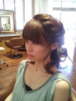 テトラ ヘアー(TETRA hair)&nbsp;ルーズ編みこみアレンジ