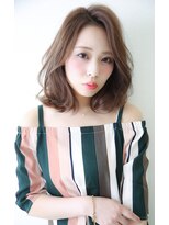 アフロートpd+ KOBE(AFLOATpd+)&nbsp;『PD三宮』前下がりアッシュ切りっぱなしボブ小顔ひし形スタイル