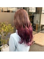 ヘアメイク ミチ 富田店(HAIRMAKE MICHI)&nbsp;【MICHI 富田店 古作 蓮】ピンクラベンダー