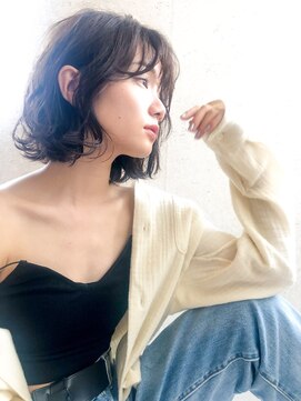 ラべリー 池袋(LOVELEY) ゆるふわショート ヘアカラー 【池袋】