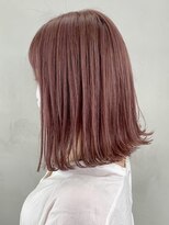 アイティーバイアルバム 藤沢店(IT by ALBUM)&nbsp;ピンクベージュ_カーキグレージュマッシュショート_ba300351