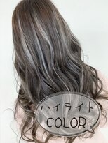 リ シャルム バイ エニーハウ 南七日町店(Re charm by anyhow) シルバーアッシュ　ハイライトカラー