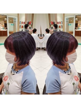 アッシュ 津田沼(Ash) フェイスフレーミング＆ディープパープル