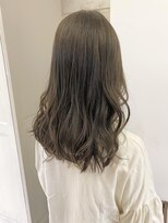 ベック ヘアサロン(BEKKU hair salon) 艶と透明感のある赤みを抑えた大人アッシュグレー