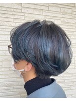 ヘアー アンド ビューティー ザ エフ 西尾店(Hair Beauty the F)&nbsp;コントラストブルー