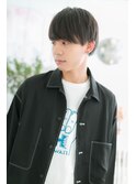 サイドパートショート斜めバングナチュラルアッシュb1