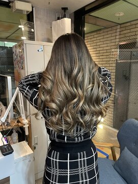 ラフ(LAFF) #黒髪#ボブルフ#ネビージュ#小顔#ワンレン