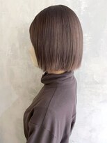 アイティーバイアルバム 藤沢店(IT by ALBUM)&nbsp;グレージュボブ_アースカラーくびれヘアツートンカラー_ba363271