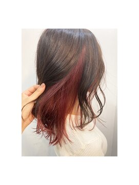 ナンバー ジェミカ 札幌(N° jemica) インナーカラー/イヤリングカラー/ポイントブリーチ