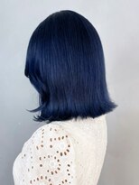 アルバム 新宿(ALBUM SHINJUKU)&nbsp;ディープブルー_チェリーブラウンフェミニンロング_ba406711