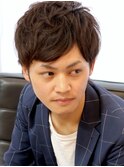 束感ショート マッシュパーマ ツーブロック【札幌】