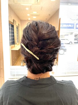 サクラ(SAKURA) ヘアセット/お呼ばれ/結婚式/ふわふわセット/シニヨン