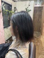 ロッソバイアルター 鎌取(ROSSO by aL-ter)&nbsp;【マチルダボブ/インナーグレージュ/ピンクベージュ】千葉香奈