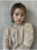イヤリングカラー×インナーカラー◎