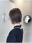 切りっぱなしボブ