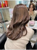 艶感カラー×髪質改善ケアトリートメント/大人可愛い韓国風#2
