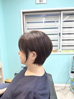 シュガー バイ エクラート 立川南口店(SUGAR by ECLART)&nbsp;【髪質改善】横顔美人ショートボブ＆白髪ぼかし【立川】