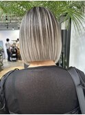 後ろ姿も可愛いバレイヤージュ