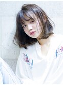 ブランジュ　大人かわいい　大人ボブ　前髪