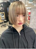 ボブ 顔周りレイヤー