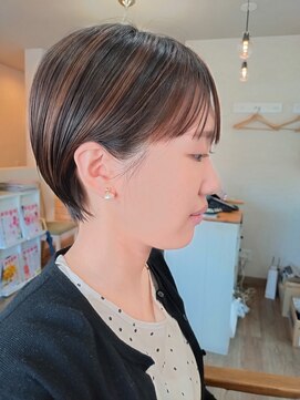 ミエル(miel) 30代/40代/50代/くびれショートカット/大人ショートカット