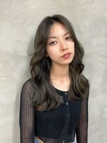 韓国風ロングヘア
