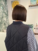 ヒャッカ(hyakka)&nbsp;人気スタイル！ぱつっとボブ！