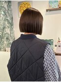人気スタイル!ぱつっとボブ!
