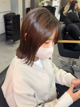 パロ(PALO) ボブヘア/ブラウンカラー