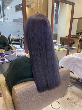 美容室ステラ　坂戸駅前店 ブルーパープル