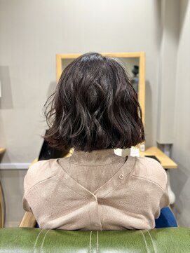 ヘアサロン ナノ(hair salon nano) ミニボブ/外ハネボブ/切りっぱなし/10代/20代/30代