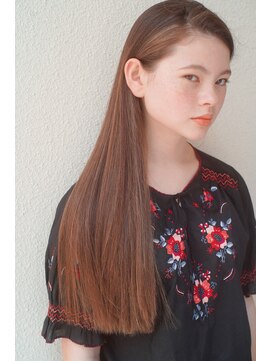 レジュアル(RESSUAL) メルティーカラーフェミニンロング似合わせウェーブミディアム