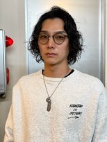 【ステップボーンカット】メンズボブパーマ