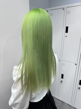 ペレ 栄店(PELE) ホワイトグレージュ/デジタルパーマ/チェリーブラウン/栄