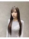 髪質改善カラー&最高級人毛レミーシールエクステロングヘアー
