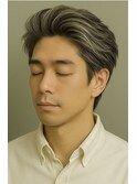 メンズハイライトバレイヤージュメッシュ