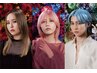 ダメージさせない新定番☆ファイバープレックス&カット&カラー&tr￥23200