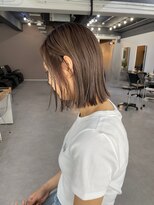 レブ 三条河原町(Reb,) ブリーチ一回でできるミルクティーベージュ