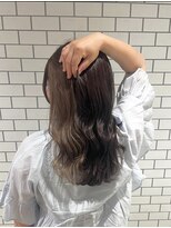 ノエル(noele)&nbsp;イヤリングカラー/グレー×アッシュグレージュ