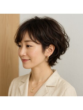 スープレックス ヘアーデザイン(SOUPREX HAIR DESIGN) 柔らかウェーブショートスタイル