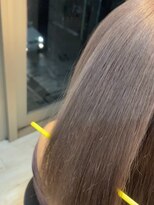 インク サカエ(inq sakae)&nbsp;艶髪ブリーチカラーパープルグレージュ