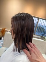 アスラン(ASLAN)&nbsp;【aslan】沖縄ロブ/コントラストハイライト/グレージュ