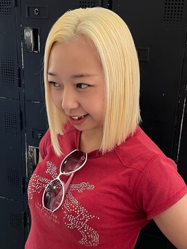 艶カラー/ブリーチ/リタッチカラー/抜きっぱなし