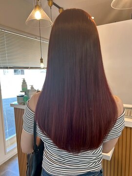ミルヘアデザイン(mil hair design) ボブ　ミルクティーベージュ　艶髪　髪質改善カラー　ショート